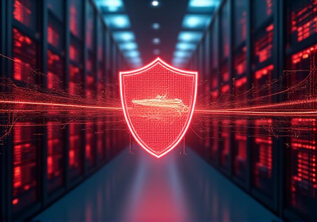 Secure data processing and encryption visual